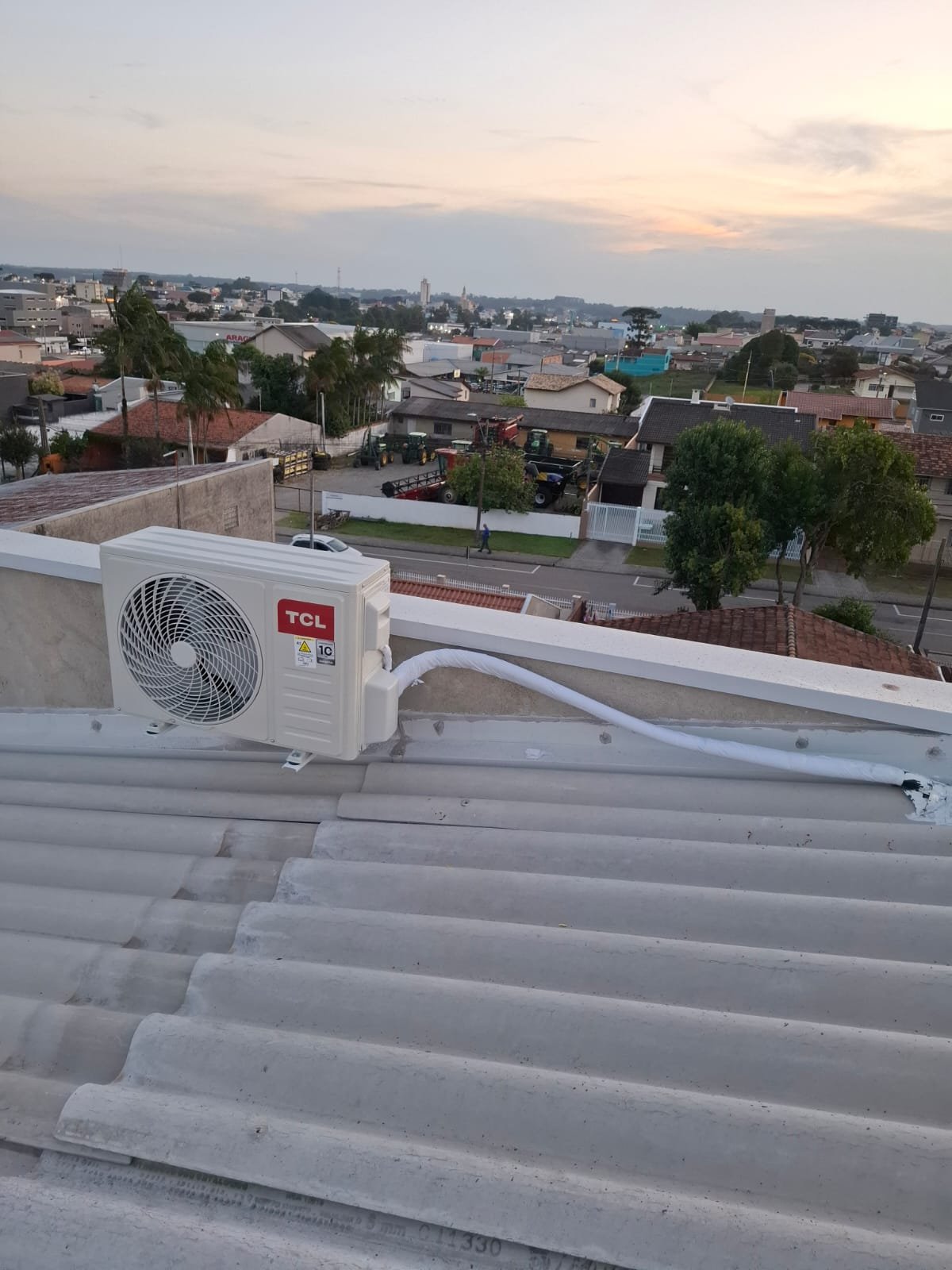 Carga de Gás Refrigerante